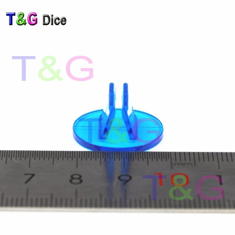 Новая высококачественная 6 цветов прозрачная пластиковая подставка для 2 мм
