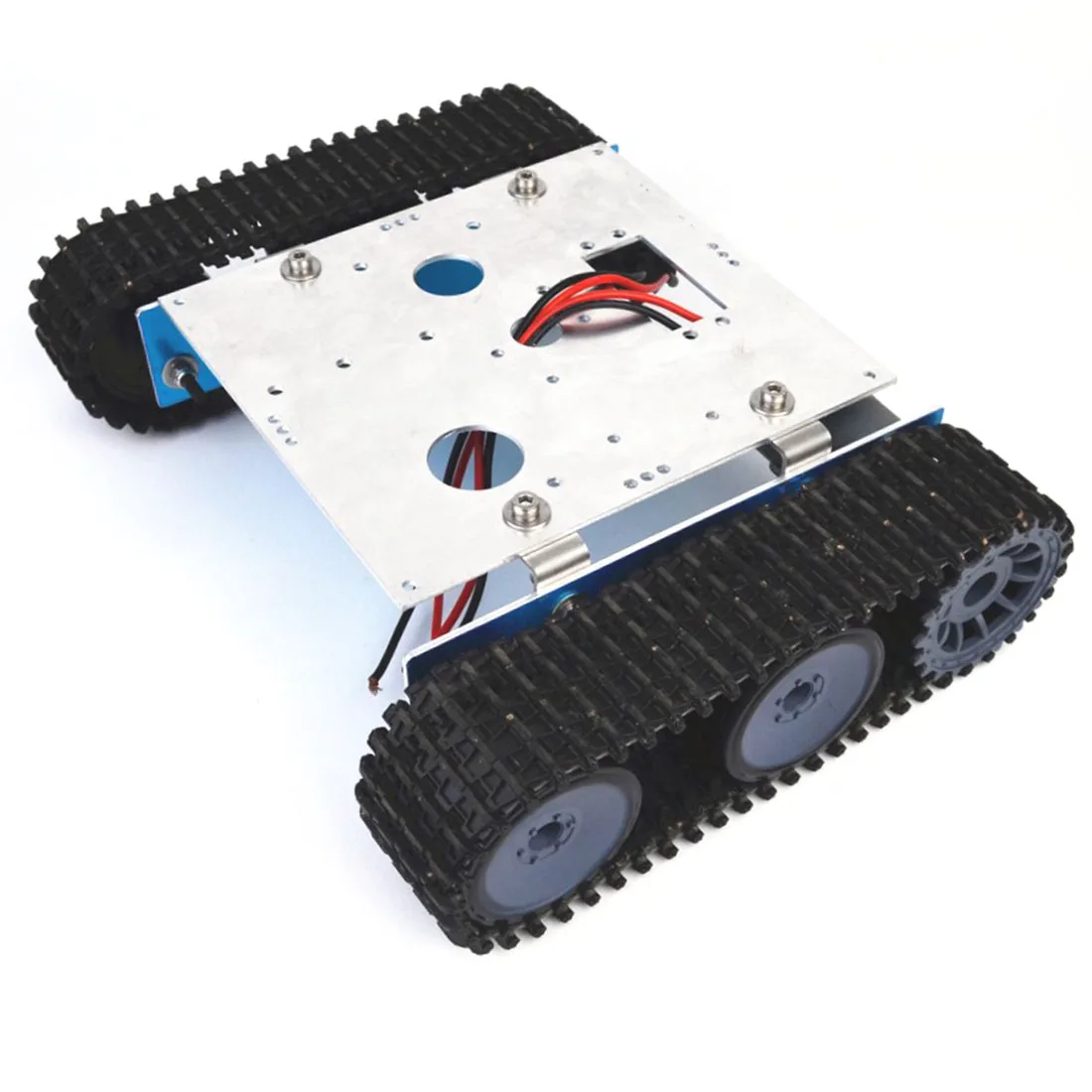 New DIY Aluminium Alloy Tank Robot Caterpillar Vehicle Platform Chassis Assembly Kit For Arduino