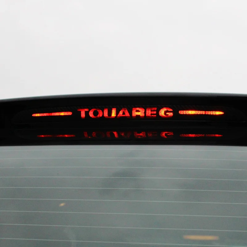 

Car accessories For Touareg 2011-2017 Car Brake Lights Decorative Cover Stop Lamp Stickers Modified Carbon fiber Carstyling