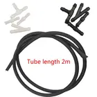 Набор шлангов для омывателя лобового стекла, 5 шт., сменные насадки для омывателя, соединитель для шланга резиновый очиститель лобового стекла трубки