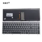 QH новая клавиатура с подсветкой для ноутбука Lenovo Ideapad Z710 U510 SV