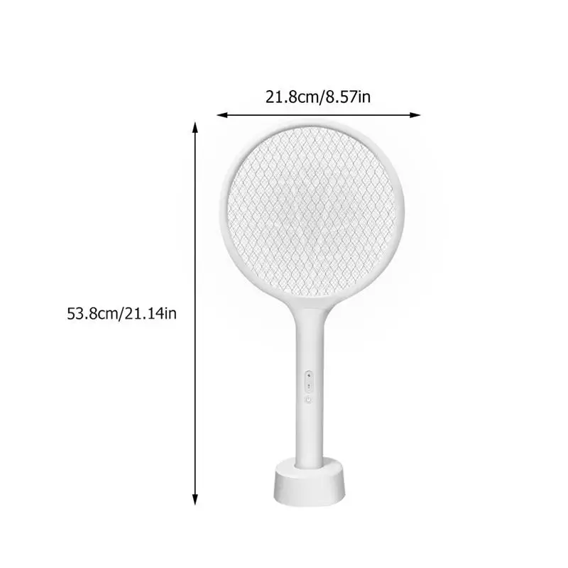 

3000V Electric Insect Racket Mosquito Swatter USB Rechargeable Summer Fly Bug Zapper Inserts Mosquito Killer Trap