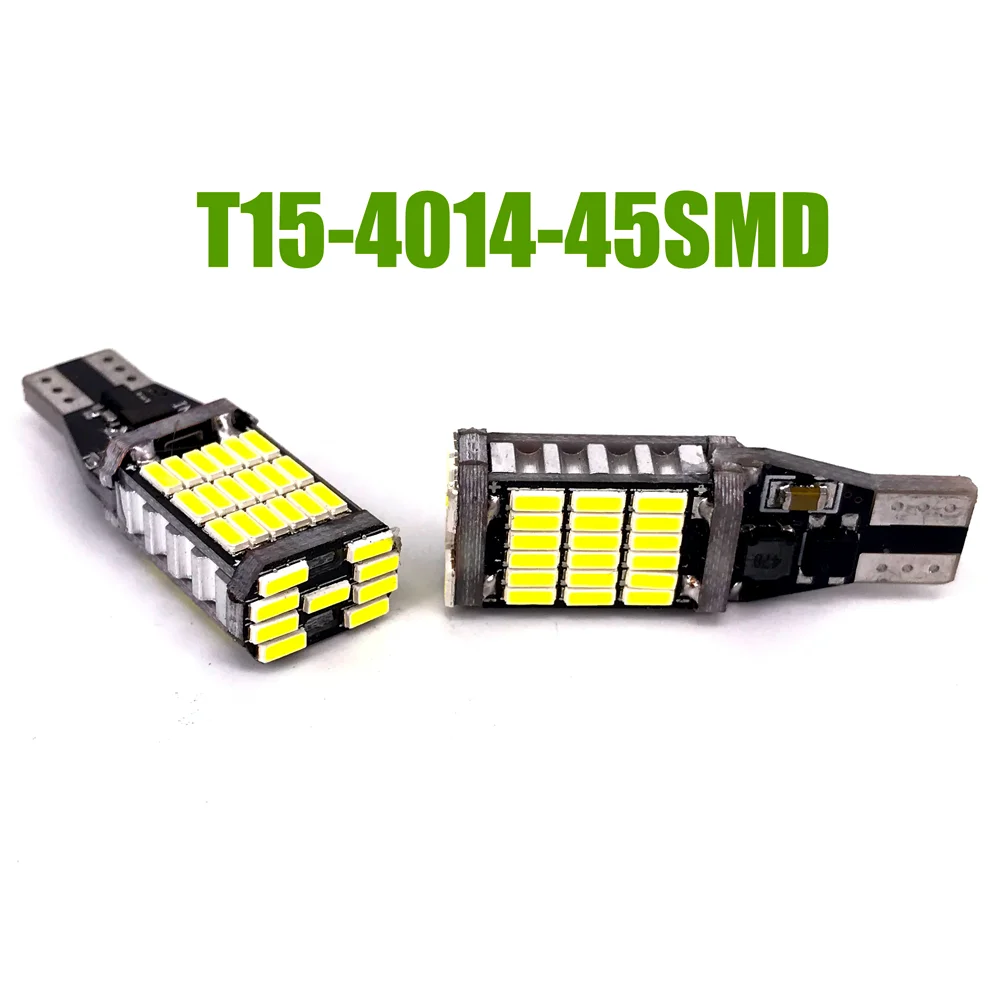 T10 светодиодный T15 LED W5W 4014 24 26 45 SMD Автомобильные лампы автомобильные от Canbus