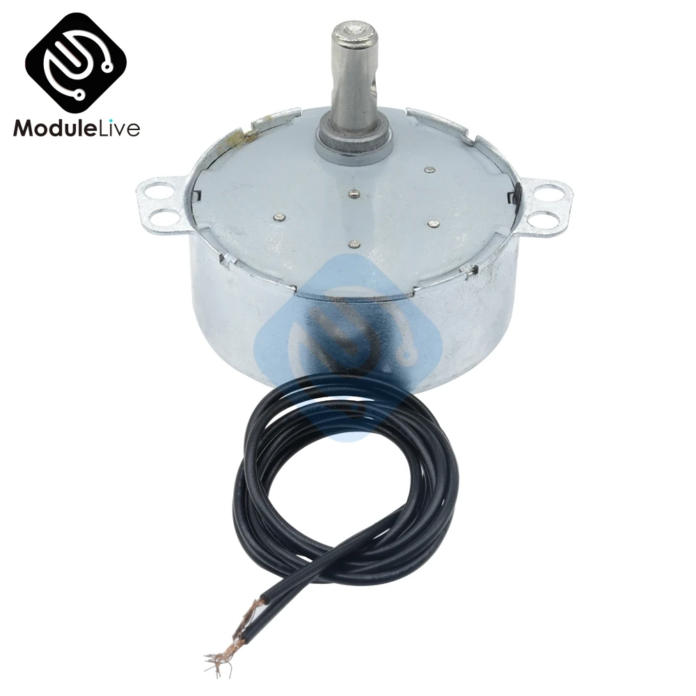 50/60Hz 5 6 r/мин стабильной синхронный двигатель TYC 50 AC 220V 12V Pro 4KGF.CM крутящий момент 4W CW