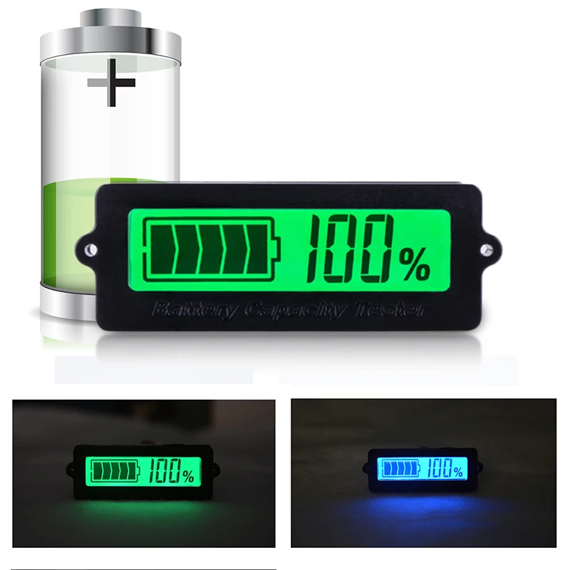 Встроенный индикатор емкости аккумулятора LY6N тестер Вольтметр для свинцово