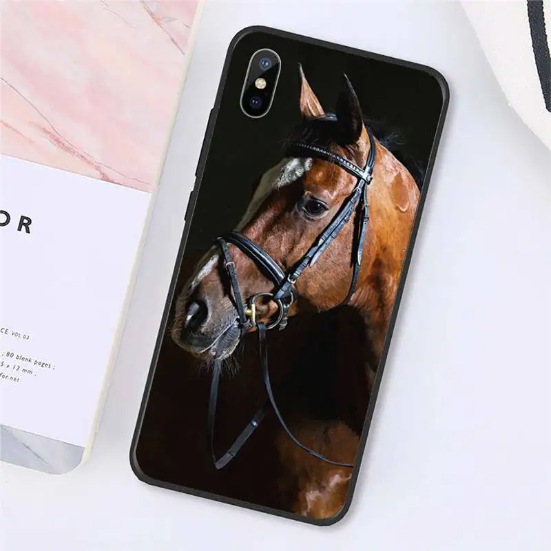 

Watercolor Horse Horses Running Phone Case for iPhone 11 12 pro MINI XS MAX 8 7 6 6S Plus X 5S SE 2020 XR