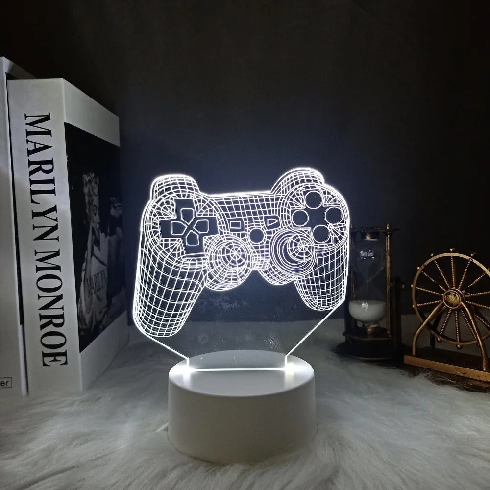 Светодиодный ночник с питанием от USB настольная установка для игровой комнаты