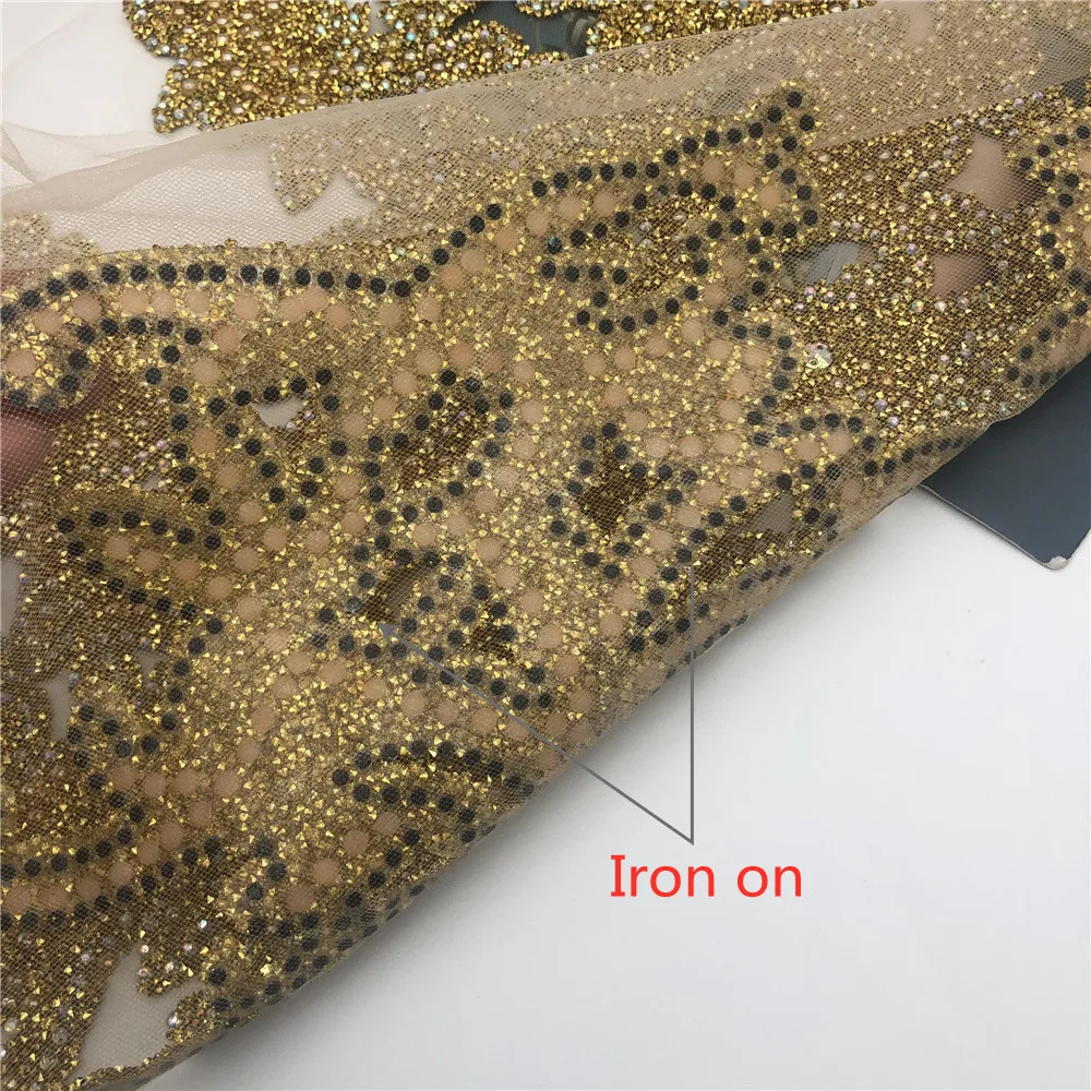 Золотые и серебряные Переводные Стразы мотив горячей фиксации стразы s украшение