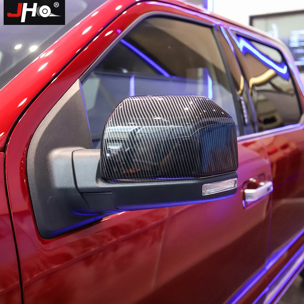 Накладка на боковое зеркало JHO из АБС пластика для Ford F150 2015 2020 Raptor 2018 ограниченные