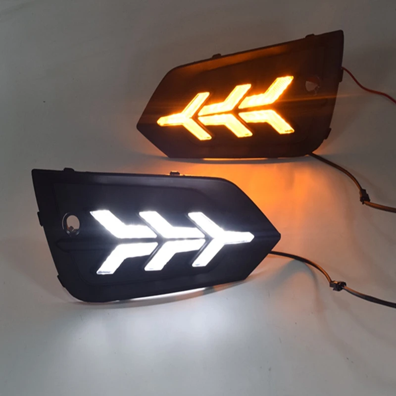 Автомобильный дневный ходовой светильник DRL светодиодный противотуманный