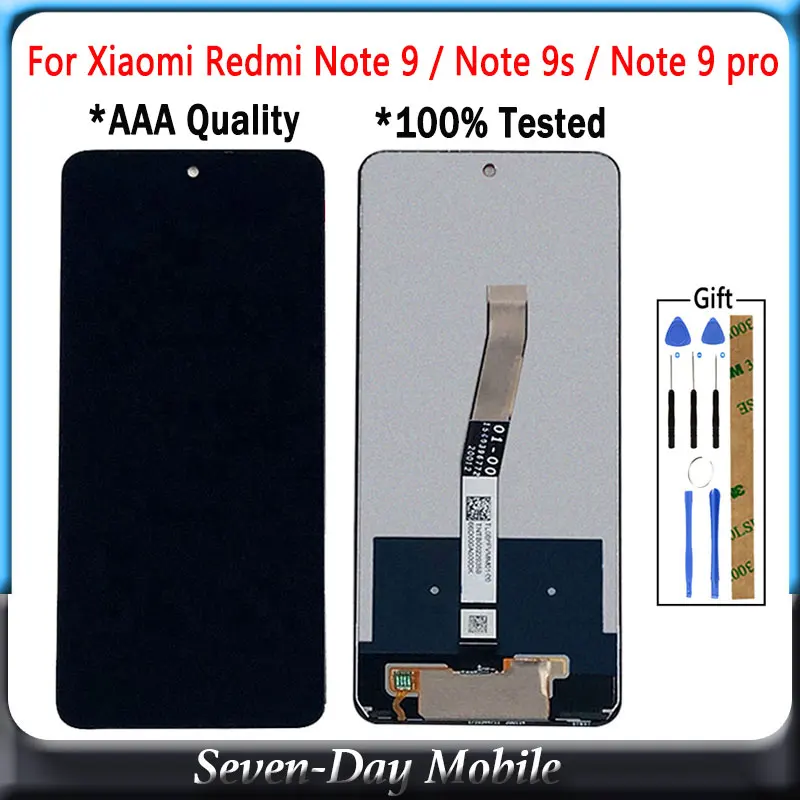 ЖК-дисплей для Xiaomi Redmi Note 9 9S с сенсорным экраном в сборе Pro | Мобильные телефоны и