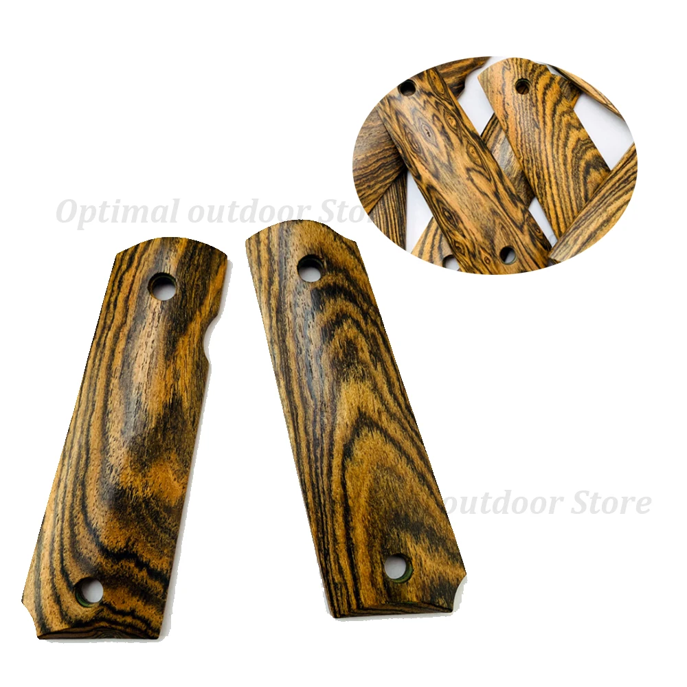 2 шт. ружье 1911 ручки натуральные крестообразные деревянные накладки