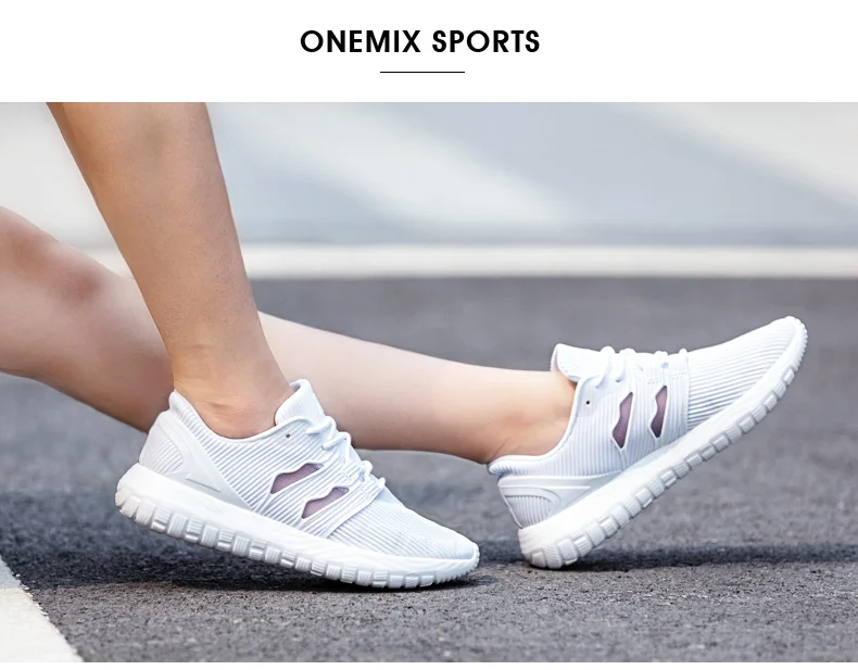 ONEMIX обувь для бега для женщин; летний светильник; кроссовки для девочек; дышащая сетчатая вамп; Уличная обувь для бега, ходьбы, трекинга