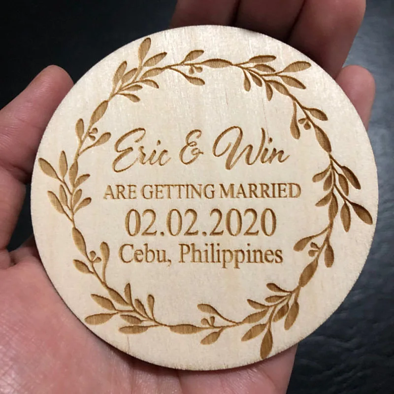 Сохраните дату персонализированная каллиграфия сохраните магниты свадебные