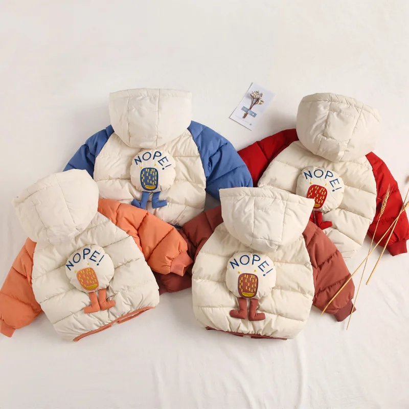Зимняя одежда новинка 2020 Детский пуховик женская теплая утепленная детская