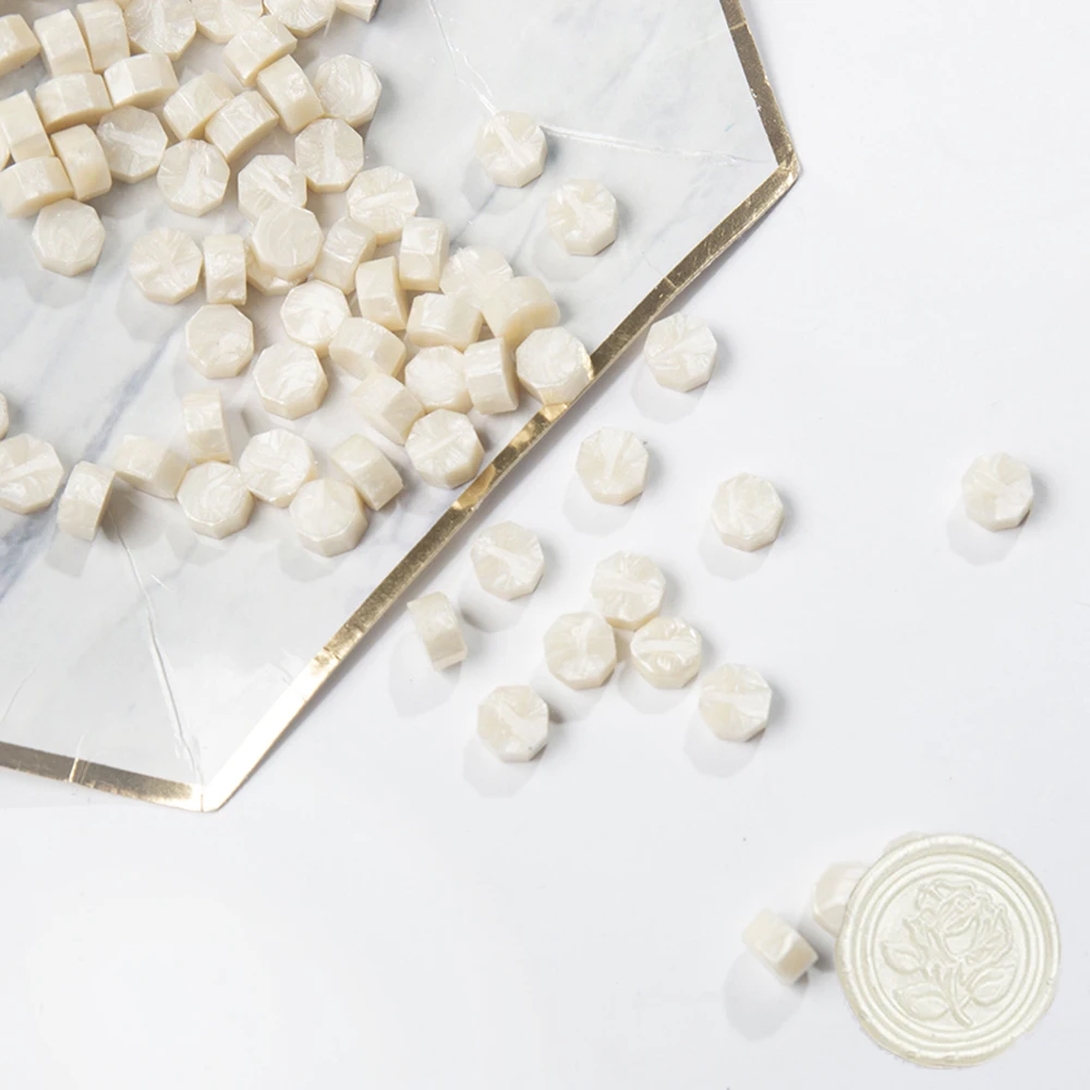 100 шт./лот ретро штамповка запечатывание восковых бусин восковое уплотнение