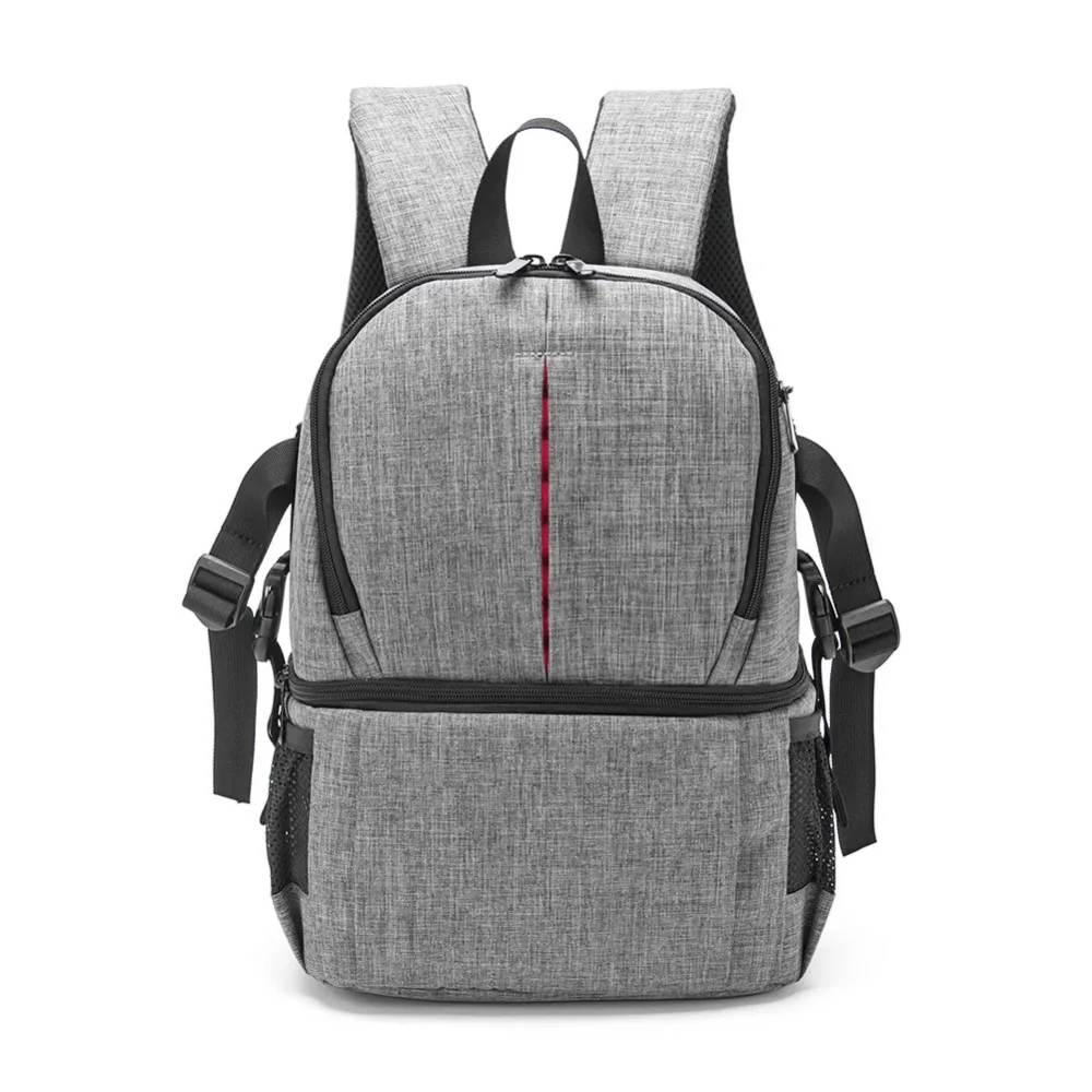 Водонепроницаемая нейлоновая камера для хранения Backpak сумка через плечо большая емкость рюкзак для переноски штатив чехол для объектива для DSLR камеры