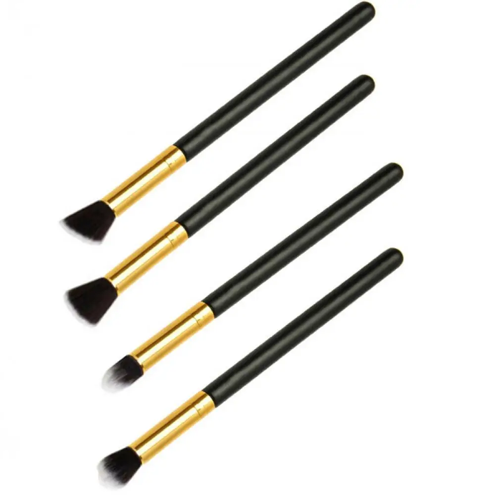 

4pcs Advanced Black Makeup Brush Tool Natural Brush Set Tool High Quality Professional Small Eye Shadow Makeup Brush