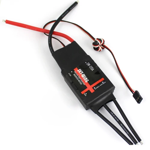

Регулятор скорости skywing 120A ESC с BEC 5А/5В для радиоуправляемого самолета с неподвижным крылом