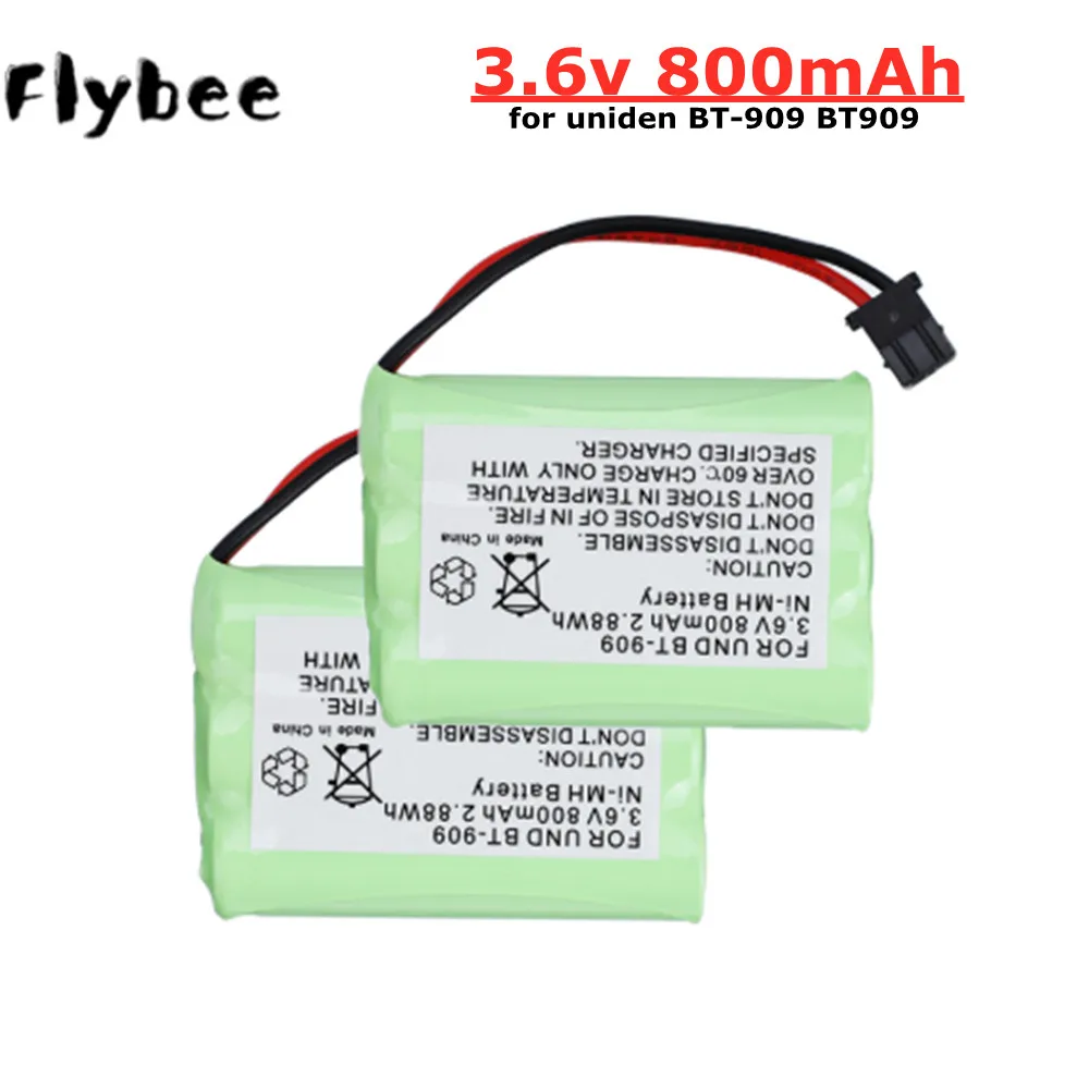3 6 v Аккумуляторный беспроводной телефон батарея для uniden BT-909 BT909 * AAA