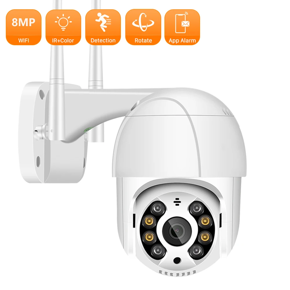 

ANBIUX 4K 8MP Wifi Camera 5MP Speed Dome PTZ Camera Smart Home Security Camera 3MP Outdoor Waterproof Surveillance Monitor ICSEE