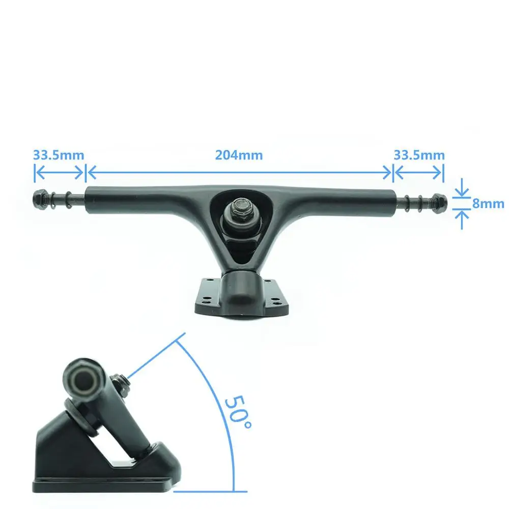 204 мм набор для электрического скейтборда грузовика (передняя и задняя) Flipsky