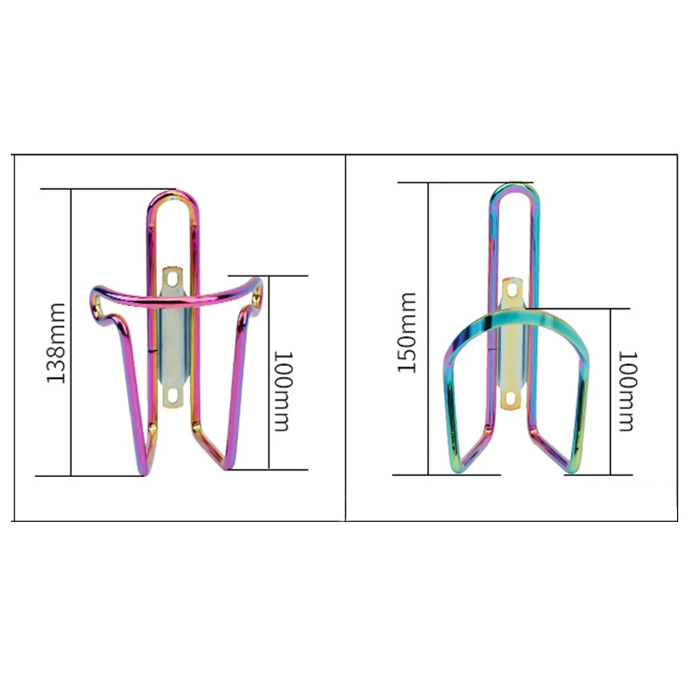 

1x Hollow Bike Bicycle Aluminum Alloy Water Bottle Holder Cages Bike Lightweight Aluminum Cage Replacement