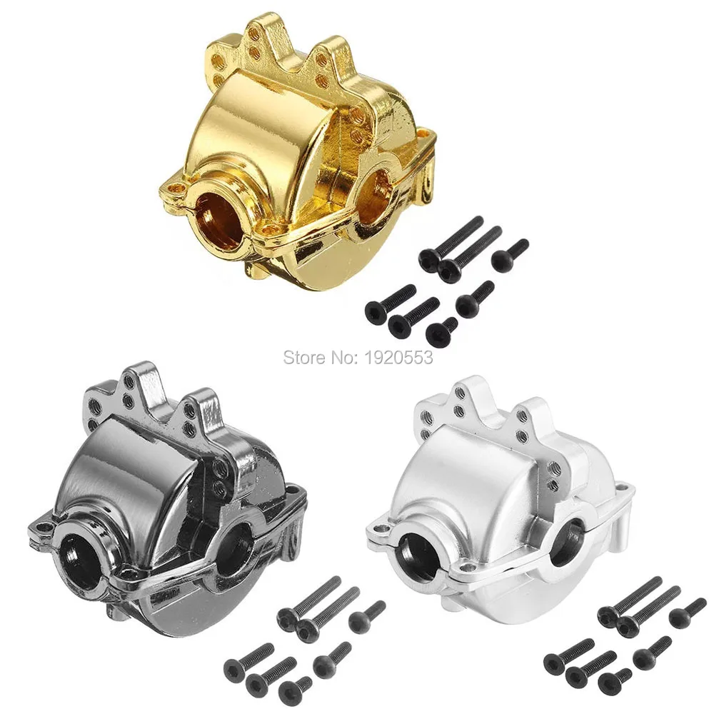 WLtoys обновление Передняя и задняя металлическая коробка передач Корпус Запасные