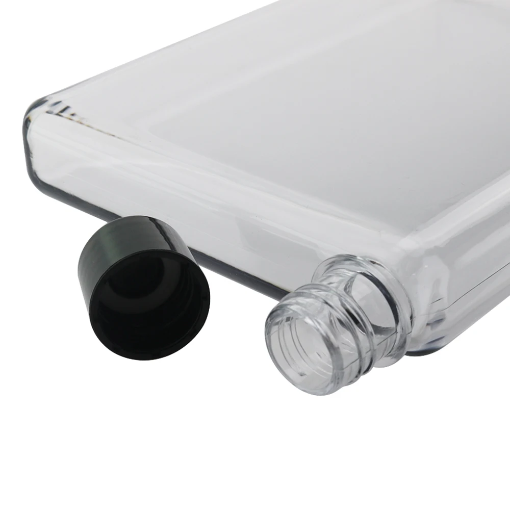 Crystal Water Bottle Creative Transparent Bottles Drinkware Outdoor Climbing Tour Camping Mug Portable Cup Botella De Agua | Дом и сад