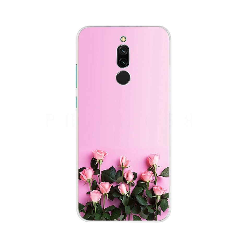 phone cases for xiaomi Ốp Lưng Dẻo Silicone Xiaomi Redmi 8 6.22 ''Mềm Mỏng Fundas Dễ Thương Sơn Ốp Lưng Cho Xiaomi Redmi 8 ốp Điện Thoại Redmi8 Túi xiaomi leather case card