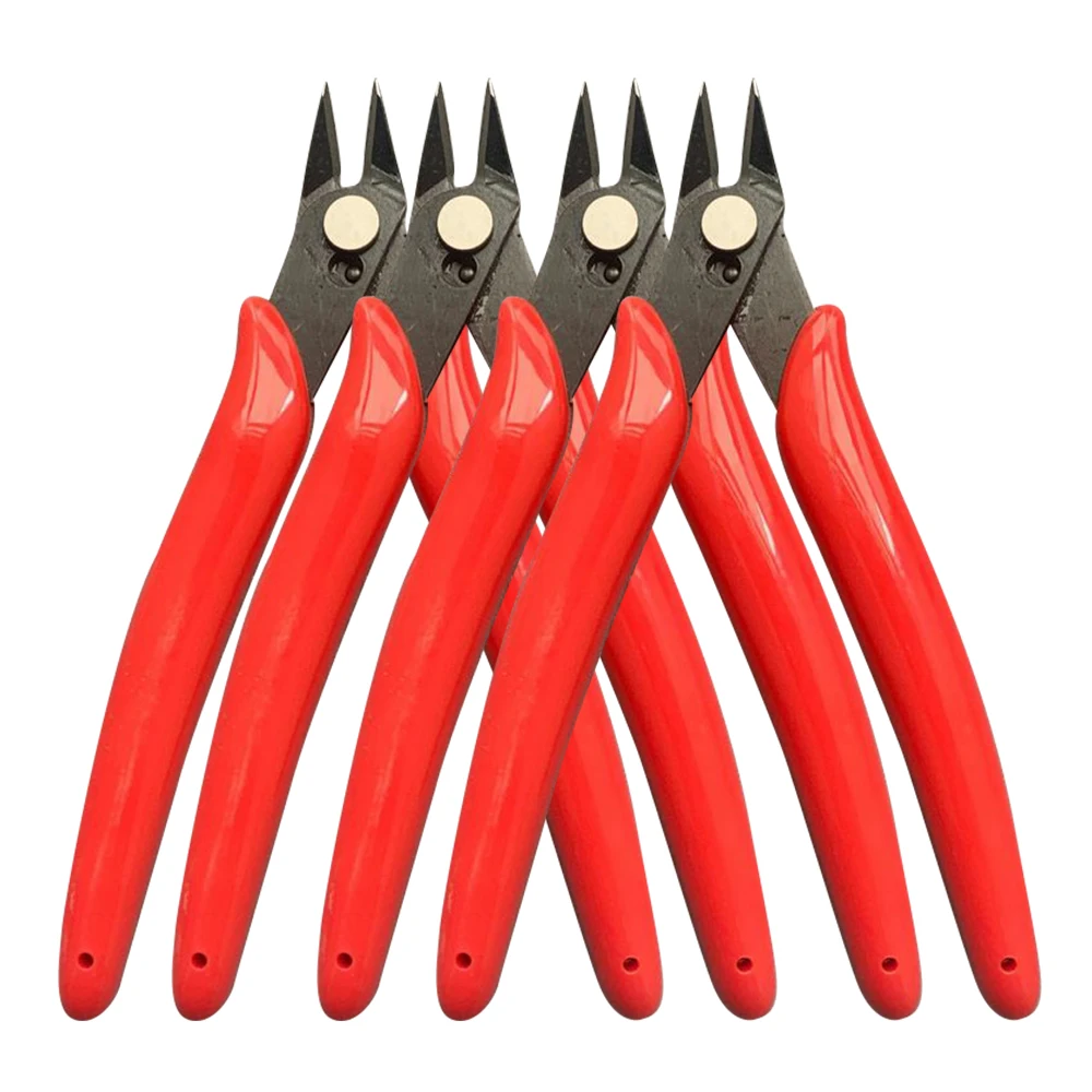

Wire Cutters 5 Inch Multifunction Scissors Insulated Handle Flush Cutting Snips Cutter Electrician Scissors Daily Hand Tools