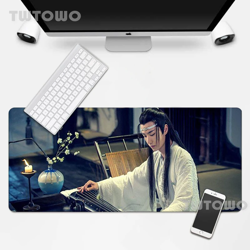 

The Untamed Xiao Zhan Wang Yibo Mouse Pad Mouse Mat Large MousePads Mouse Mat Desk Mat Soft Gamer HD Custom Home Office