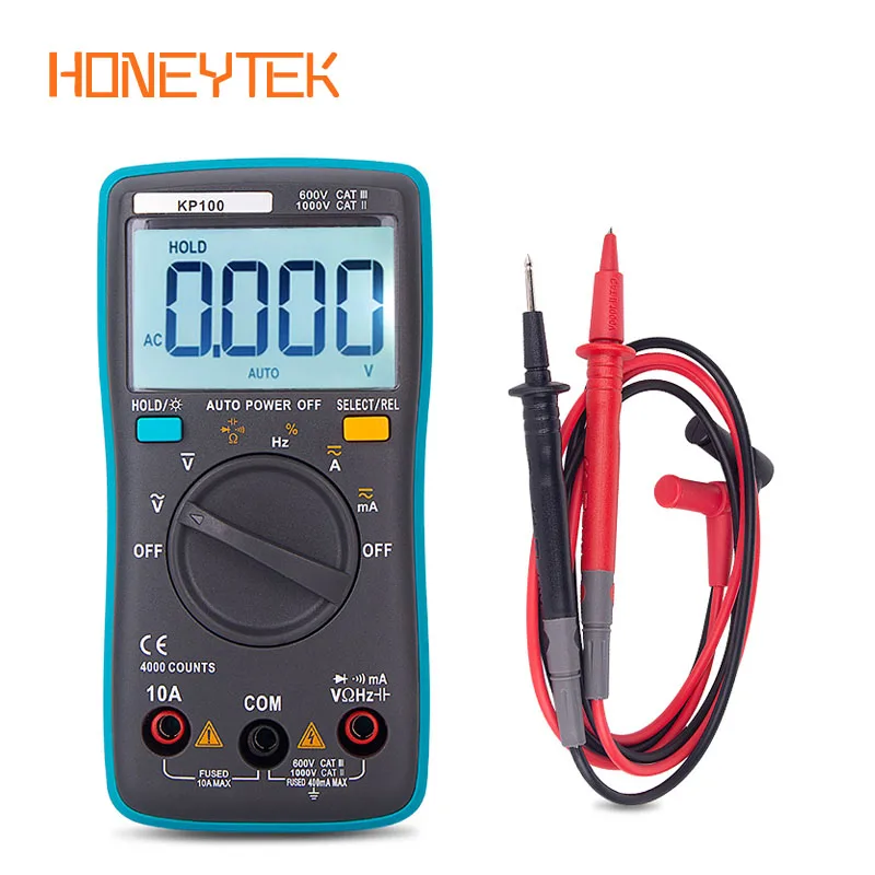 Цифровой мультиметр ESR тестер конденсаторов с автоматическим выбором диапазона