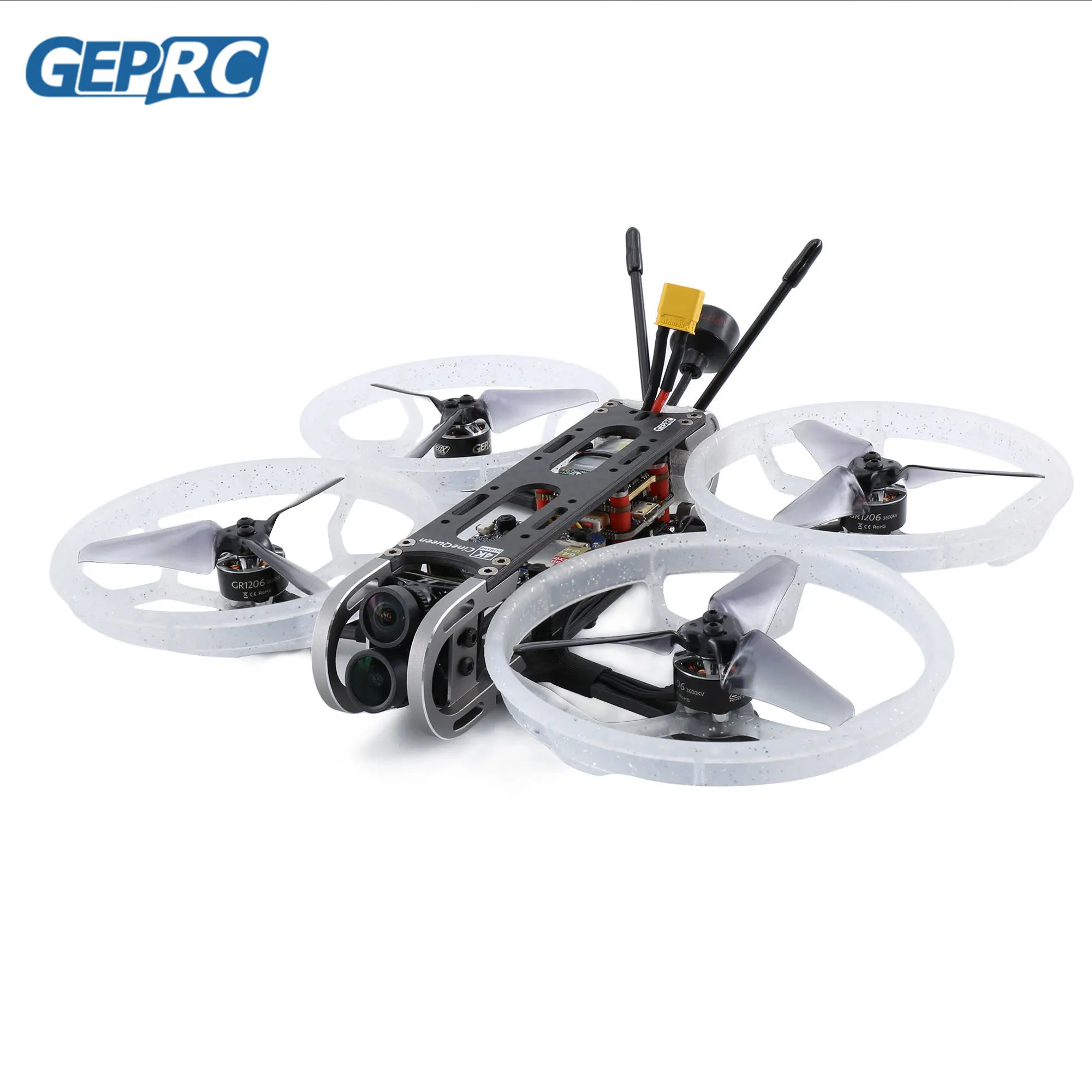 GEPRC CineQueen 4K стабильный V2 F4 30A 500 МВт Caddx Tarsier Runcam Гибридный GR1206 3600KV 4S 145 мм 3 дюймов