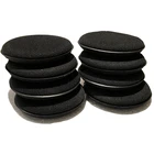 Губка из пены для автомобиля, 8 шт., Губка из пены, восковой аппликатор, чистящие детали, подушечки для автомобиля, цвет черный