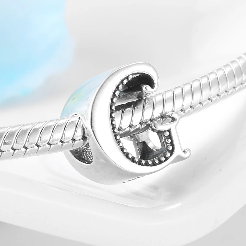 Хит Стерлинговое Серебро 925 пробы европейский браслет женские бусинки для женщин