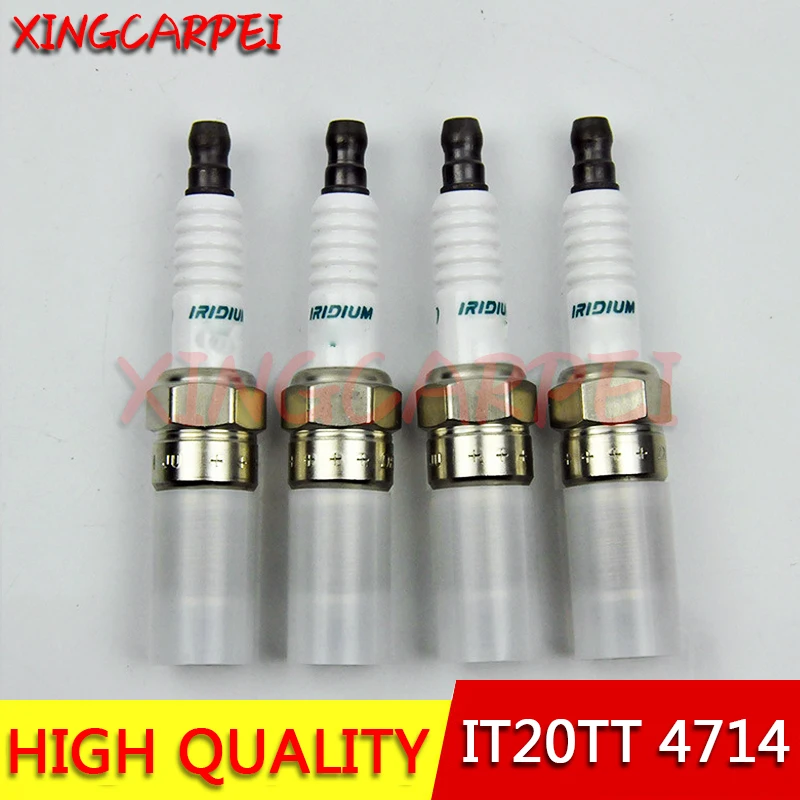 4 шт./лот IT20TT 4714 Dual Iridium TT Свеча зажигания для Ford Cadillac Chevy ДЛЯ Mazda Mercury Focus Mondeo Lotus L3 -