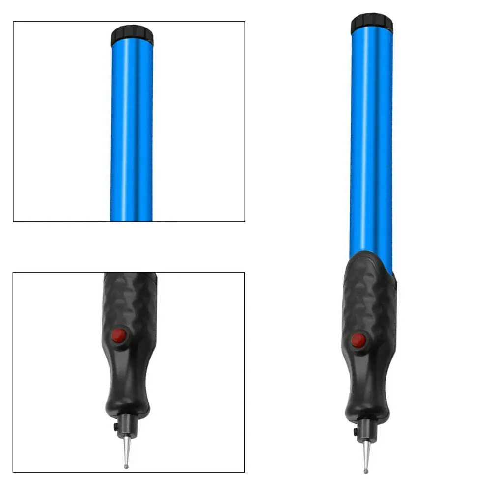 

12000rpm Electric Engraving Pen 16cm DIY Craft Scripture with Wrench Grinding Head for Metal Aluminum Diamond Drop Ship
