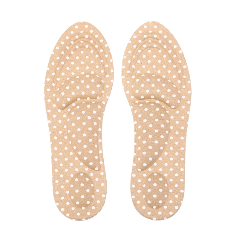 1 пара 3D обувные стельки подушки Для женщин средство по уходу ног массаж высокие