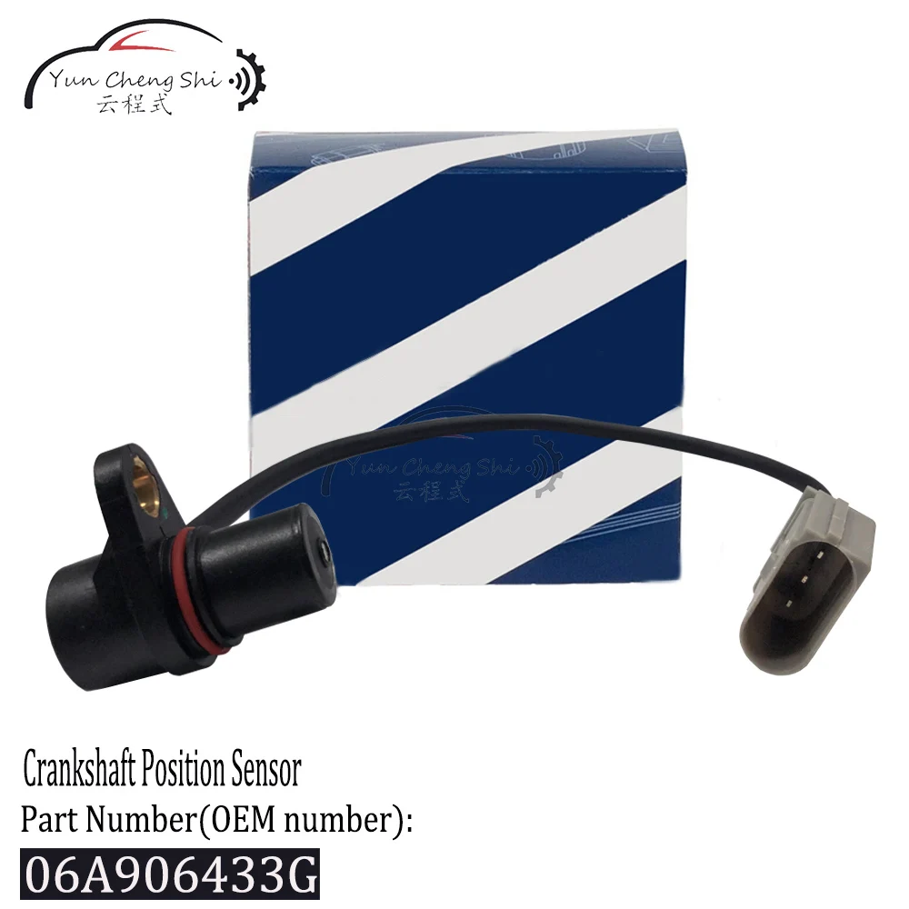 Датчик положения коленчатого вала 06A906433N 06A906433L 06A906433G для VW Jetta Golf Audi A3 A4 A6 TT 1 8 T 2 0