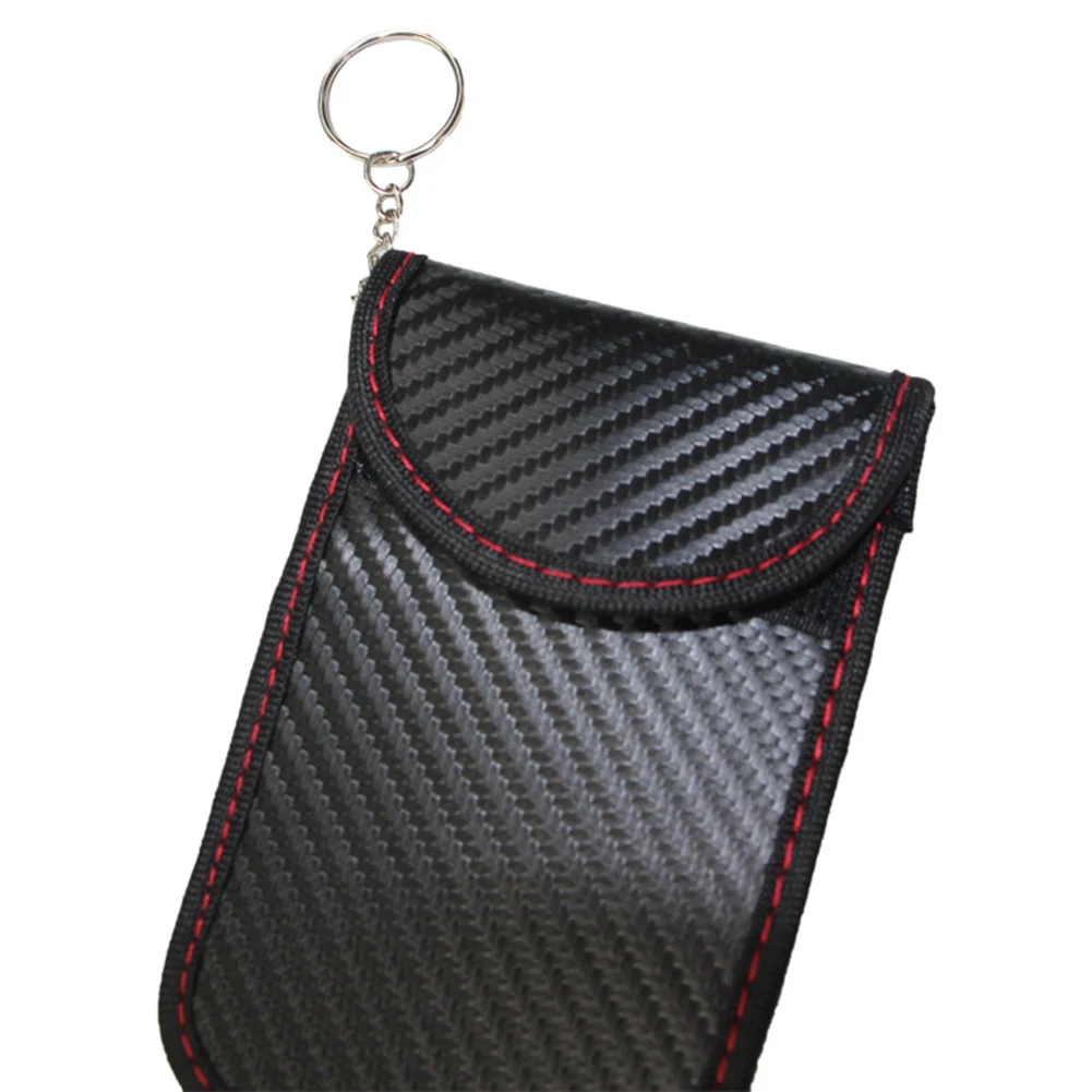 

Car Key Signal Blocker Case Signal Blocking Shield Case Protector Pouch For Car Keys Blocking Wifi / GSM / LTE / NFC / RF