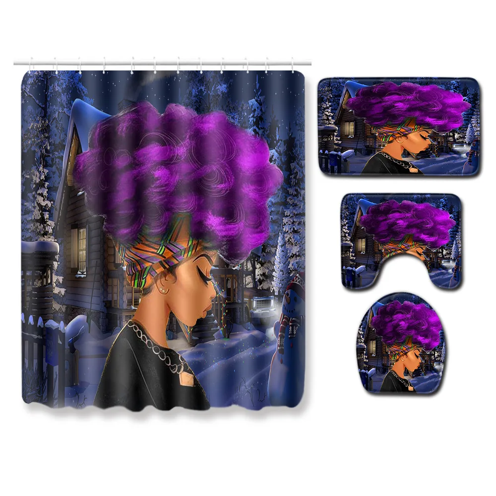 

Zeegle Bathroom Mat Set Modern Toilet Mat Set Non-slip Soft Bath Floor Rug Water Absorption Toilet Foot Rug Lid Toilet Cover