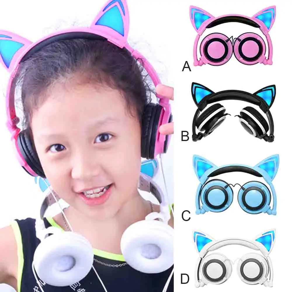 Vococal детские наушники милый кот Форма стерео вкладыши для детей например iPhone Samsung