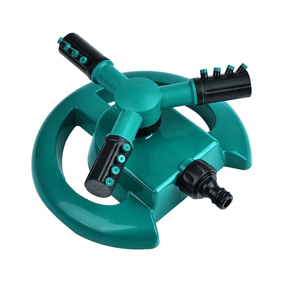 Садовый автоматический полив газон 360 градусов вращающийся распылитель воды 3