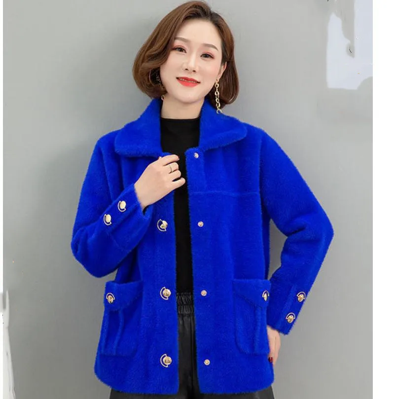 

Женский свитер-пальто с длинным рукавом, весна-осень-зима 2021