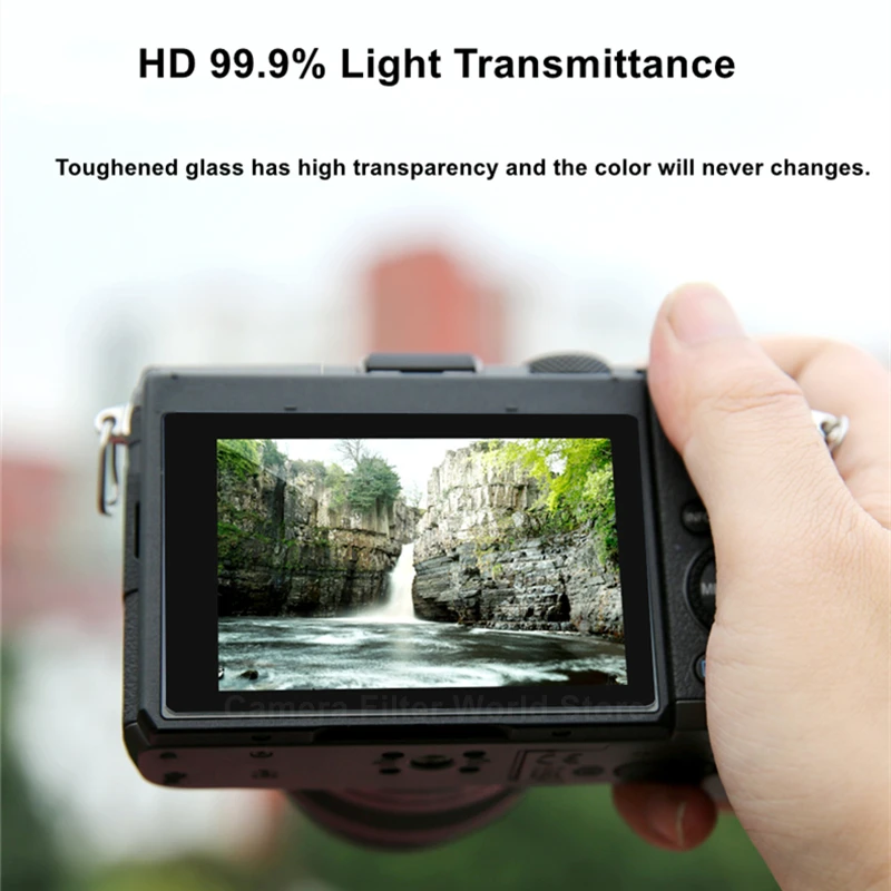 Защитное стекло A6600 для камеры закаленное твердостью 9H Sony Alpha A6400 A6500 A6100|Клетки