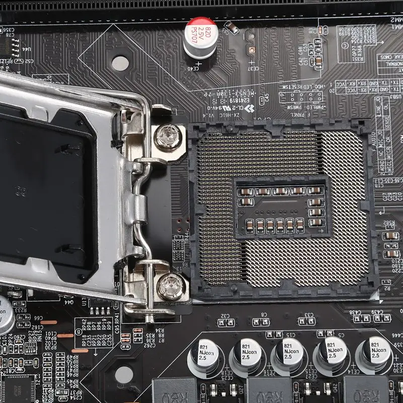 Jia Huayu Профессиональный H61 настольный компьютер Материнская плата LGA 1155 Pin cpu интерфейс обновления USB2.0 DDR3 1600/1333/1066