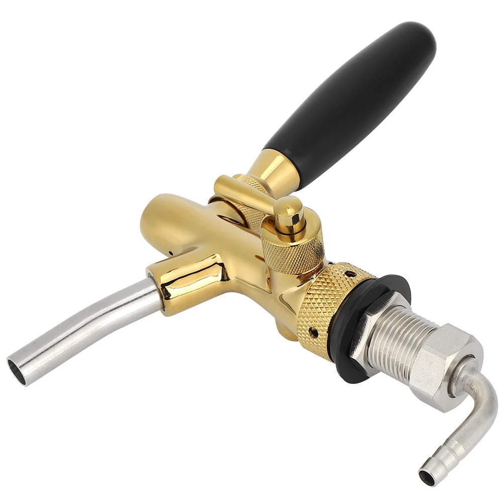 G5/8 Thread Adjustable Beer Tap Faucet Homebrewing Non-slip Handle Beverages Dispenser for Home Bar Restaurants | Дом и сад
