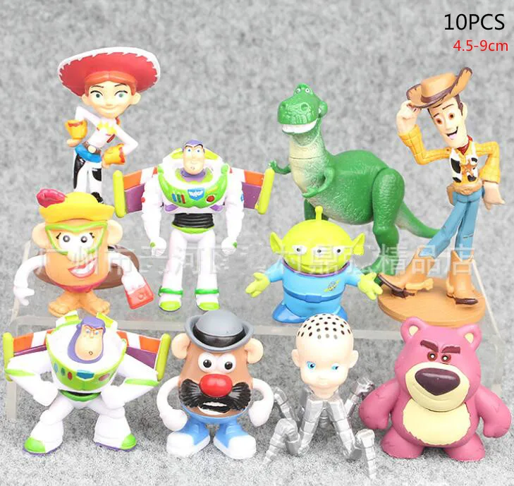 История игрушек 4 Buzz Lightyear Вуди и Джесси форки собака Спиралька Lotso Bullseye Лошадь