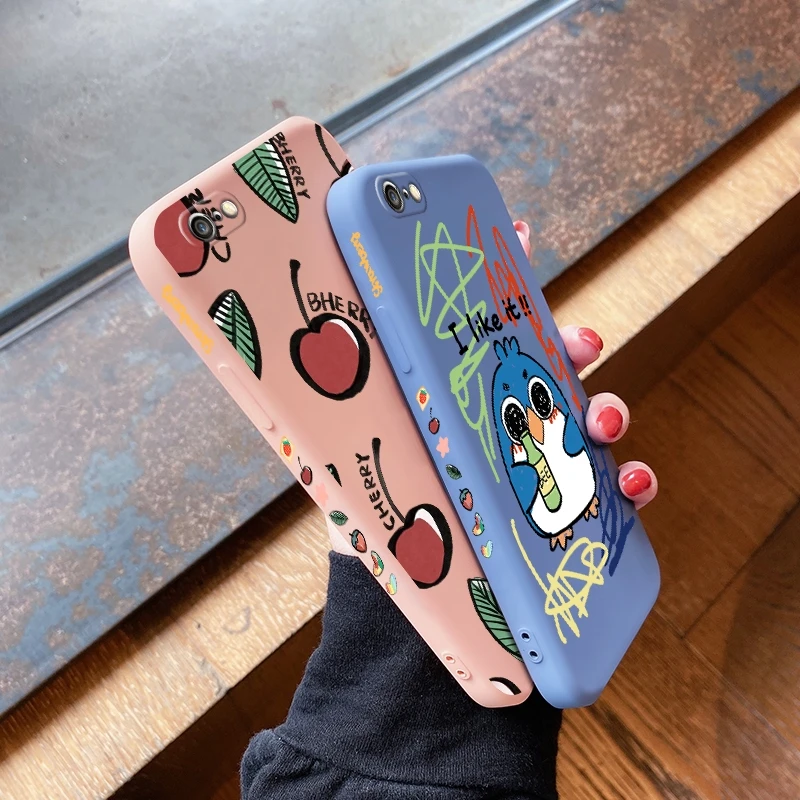 

Чехол для IPhone 6 6s 6 Plus 6s Plus 7 Plus 8 Plus с рисунком фруктов и животных
